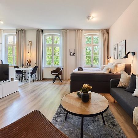 Studio3 Zentral Und Ruhig Mit Parkplatz, 5 Min Z Bali-T Und Gop, Boxspringbett Bad Oeynhausen Exteriér fotografie