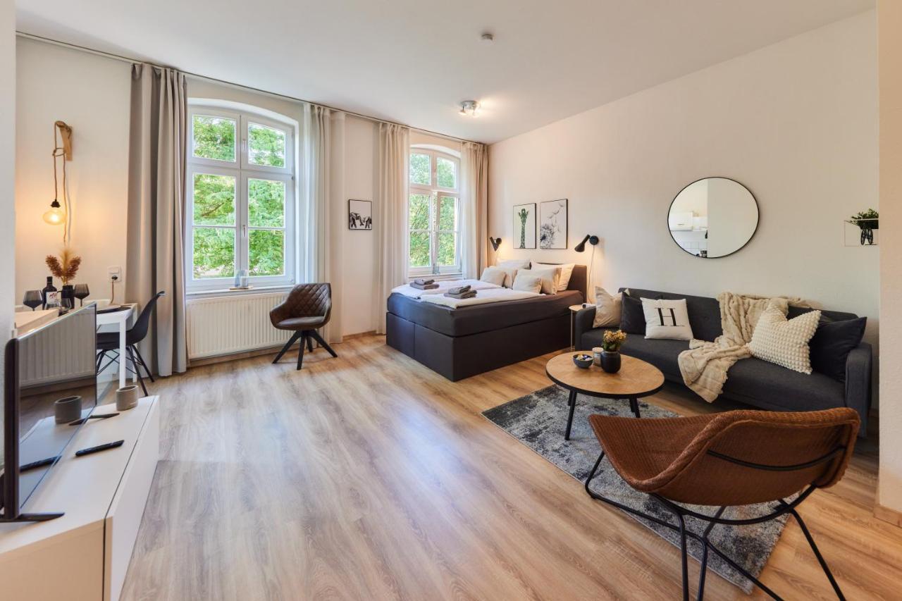 Studio3 Zentral Und Ruhig Mit Parkplatz, 5 Min Z Bali-T Und Gop, Boxspringbett Bad Oeynhausen Exteriér fotografie