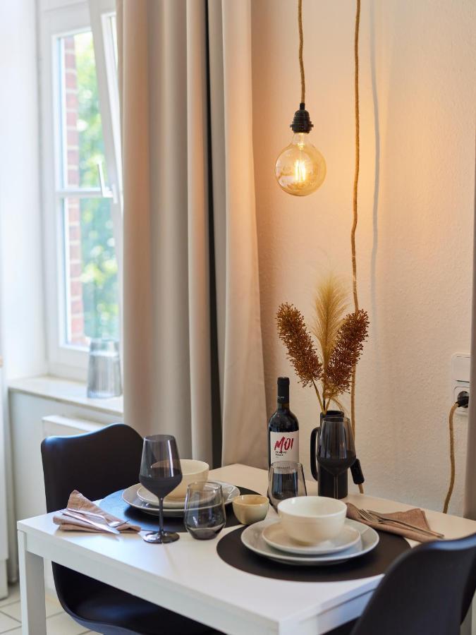 Studio3 Zentral Und Ruhig Mit Parkplatz, 5 Min Z Bali-T Und Gop, Boxspringbett Bad Oeynhausen Exteriér fotografie